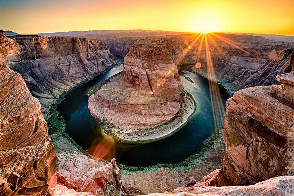 Природные достопримечательности страны. Каньон Глен Аризона США. Река Колорадо Мексика. Глен-каньон, США, штат Юта. Каньон реки Колорадо.