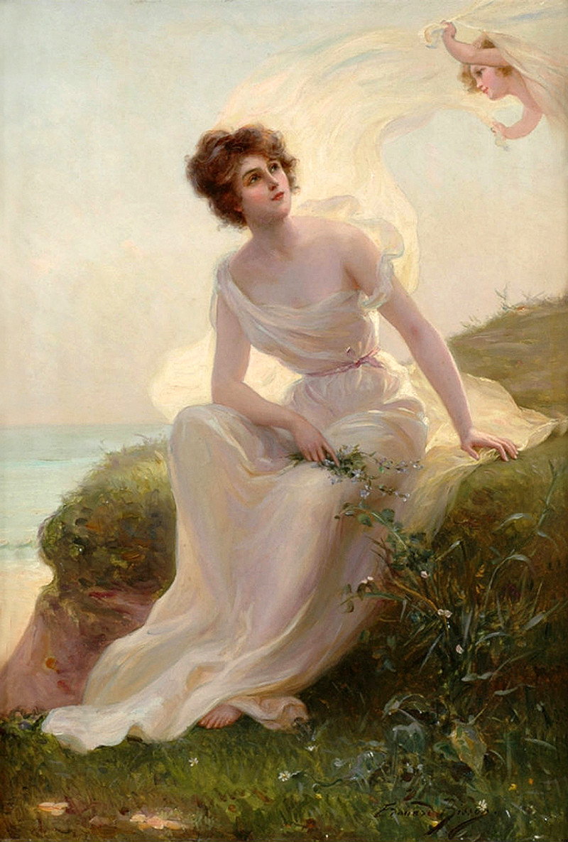 Образы романтизма. Французский художник Edouard Bisson (1856-1939). Эдуард Биссон картины. Живопись Edouard Bisson Эдуард Биссон. Эдуард Биссон женские портреты.